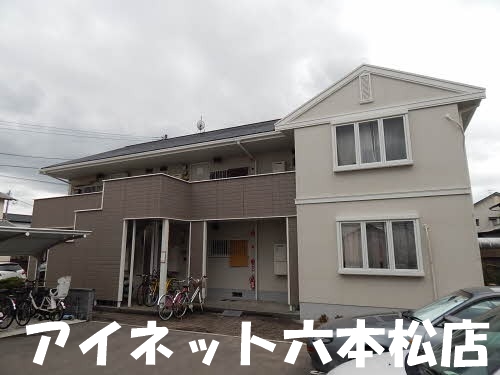 建物外観　設備の整った2DK物件です。
