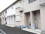 建物外観　レンガ調の洋風のアパートです