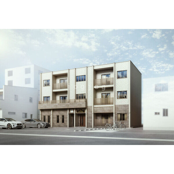建物外観　完成予想パース