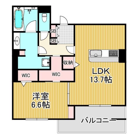 GreenPalace樋之池の間取り写真