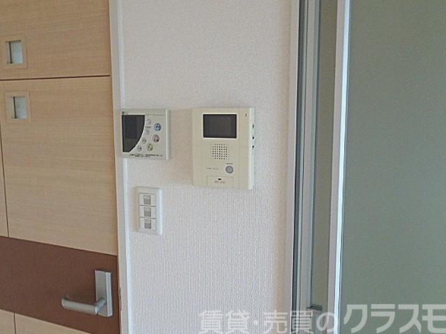 セキュリティ　来訪者が確認できるモニターホン♪