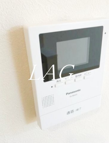 セキュリティ　モニター付きインターフォンです。