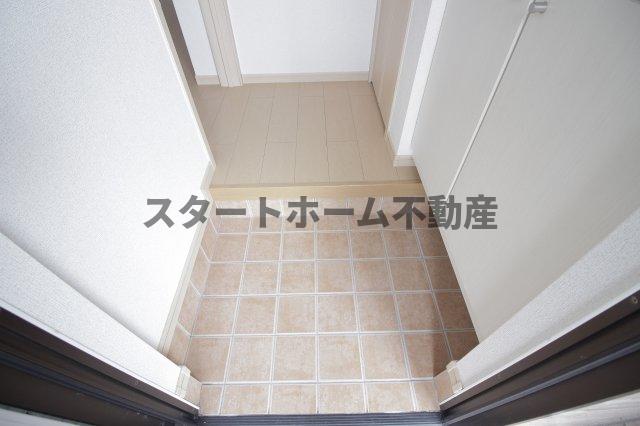 玄関　ゆったりとした玄関です
