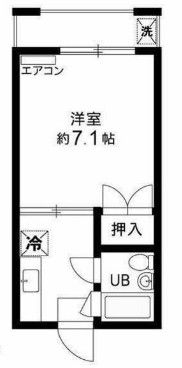 マルハイツの間取り写真
