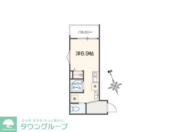 MELLAS小島新田の間取り写真