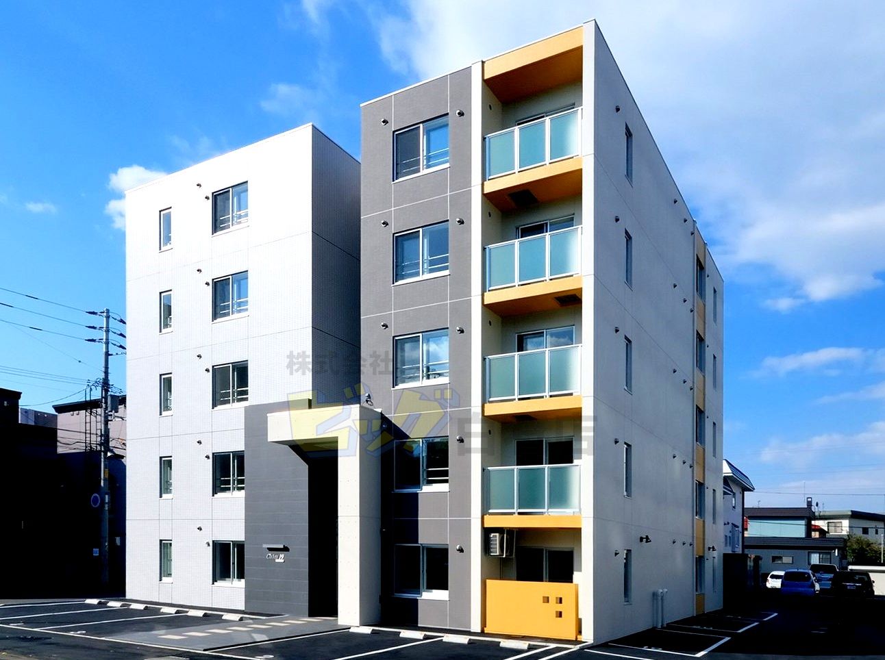 建物外観　人気のオール電化マンションです♪