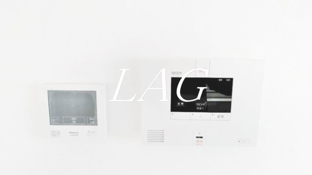 セキュリティ　モニター付きインターフォンです。