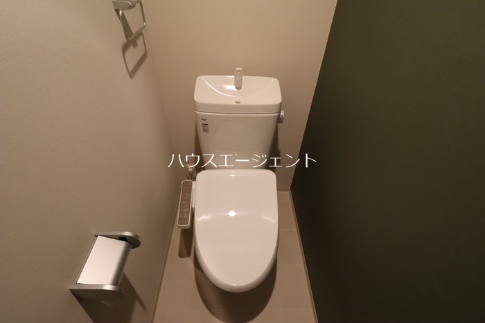 トイレ　清潔感のあるトイレ。