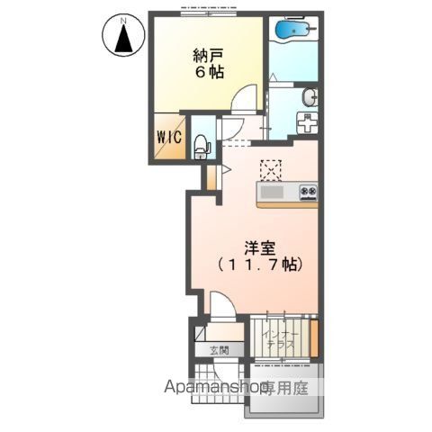 アクシア旭町の間取り写真