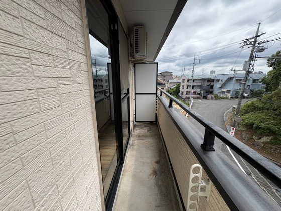 バルコニー　他号室のお写真です