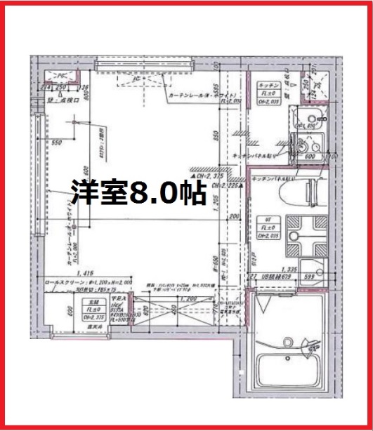ルーチェ入谷の間取り写真