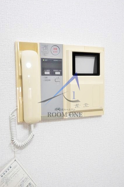 セキュリティ　モニター付きインターホンです。
