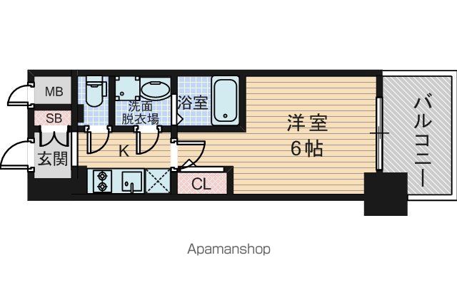 阪急京都線 崇禅寺駅 徒歩9分 15階建 築2年の間取り写真