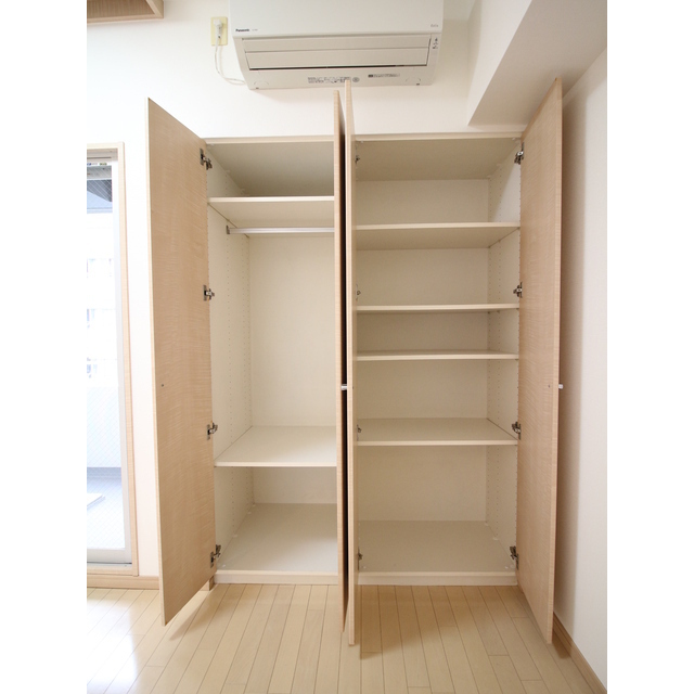 収納　たっぷり収納のできるクローゼット