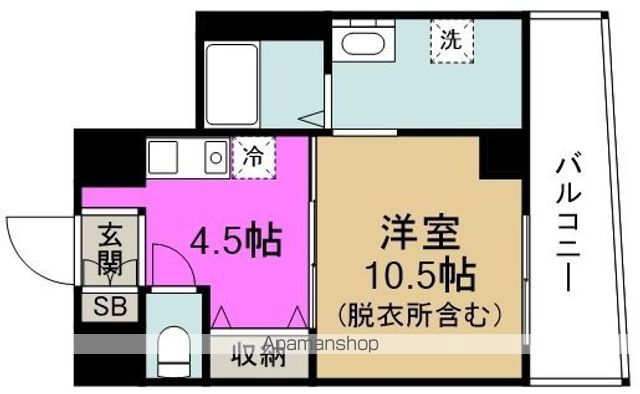 P-court海老江の間取り写真