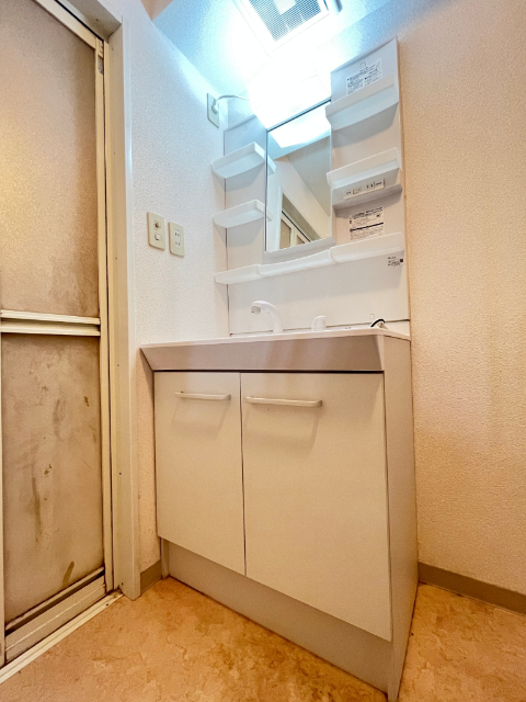 洗面設備　別の部屋の写真です