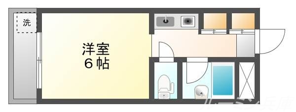 ヴィラ大蔵の間取り写真