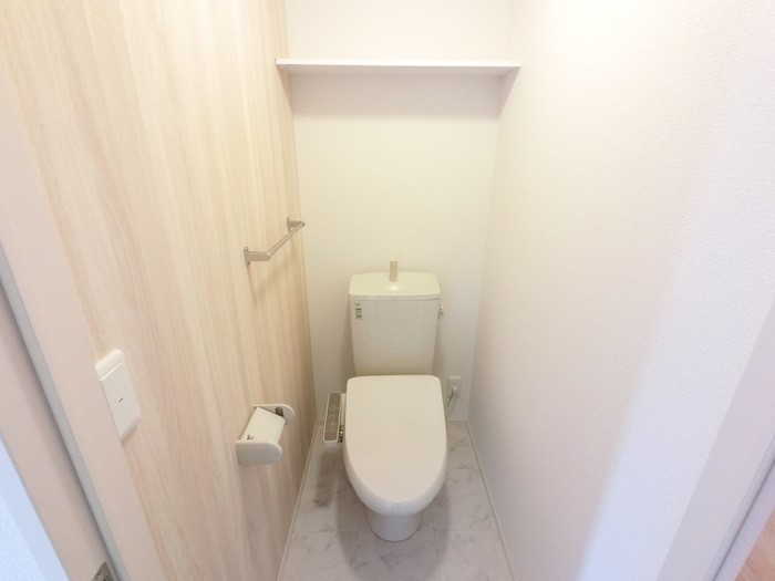 上毛電鉄 中央前橋駅 徒歩37分 2階建 築7年のトイレ写真