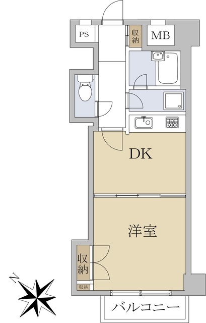 アントレ目黒東山の間取り写真