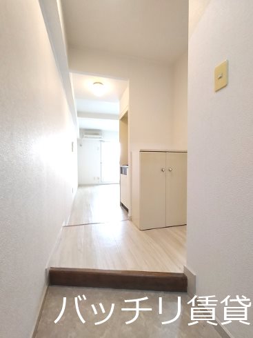 玄関　＊画像は別部屋の為、現状を優先致します