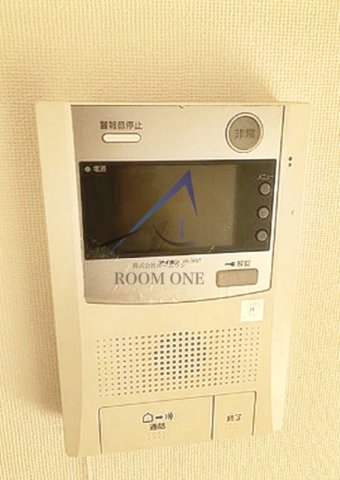 セキュリティ　モニター付きインターホンです。