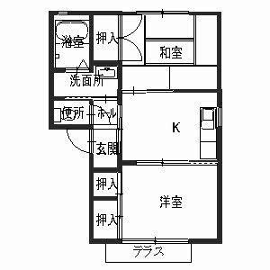 エスポワールの間取り