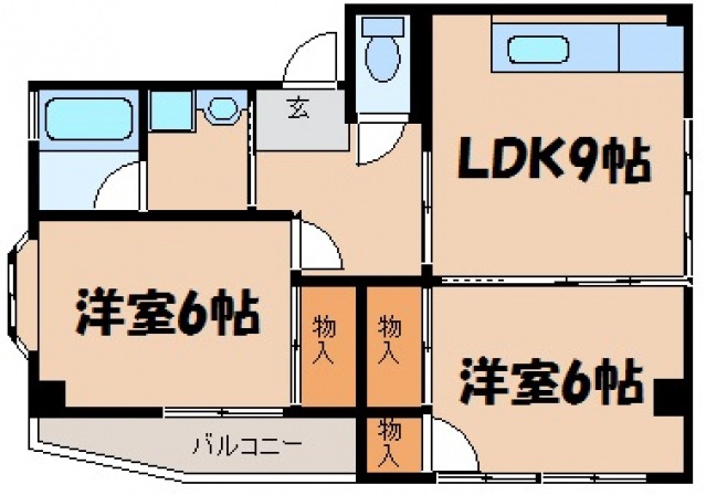 レヴェネスカの間取り