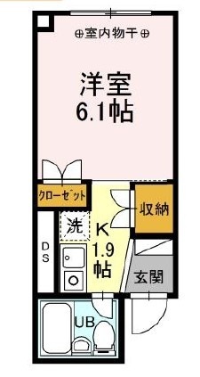 アンソレイユ塩町の間取り