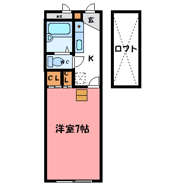 フレンズIIの間取り