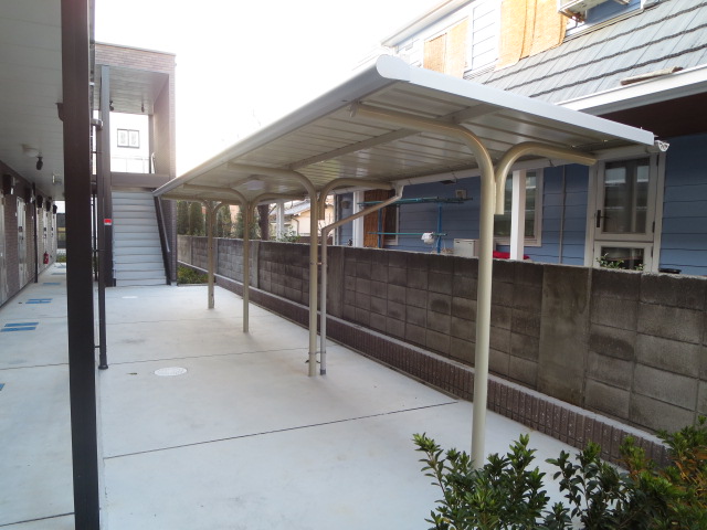 その他共有部分　駐輪場になります！屋根が付いてるので雨の日も濡れないですよ！