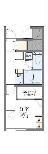 レオパレスシャルム　セゾンの間取り