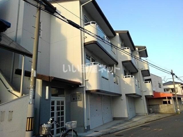 藤井寺市小山新町のアパートの建物外観