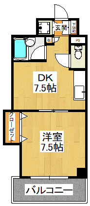 ラーバンＫの間取り