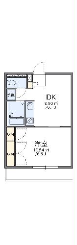 【レオパレス白雪の間取り】