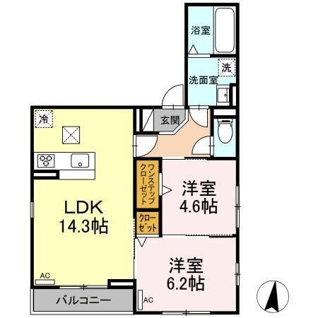 グランヴィア金町IIの間取り