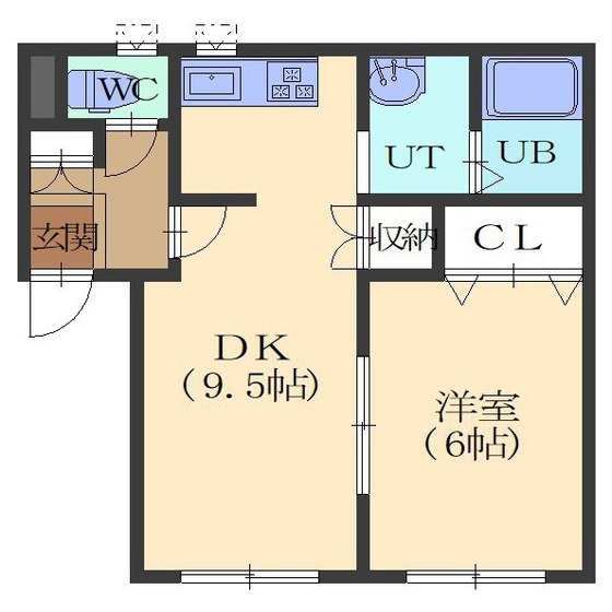 Ｒ’ｓ　Ｆｌａｔの間取り