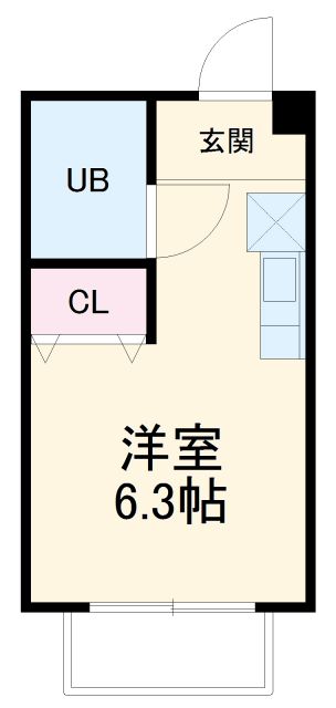 コンフォール野添の間取り