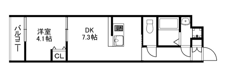 フォーリアライズ京都東寺の間取り