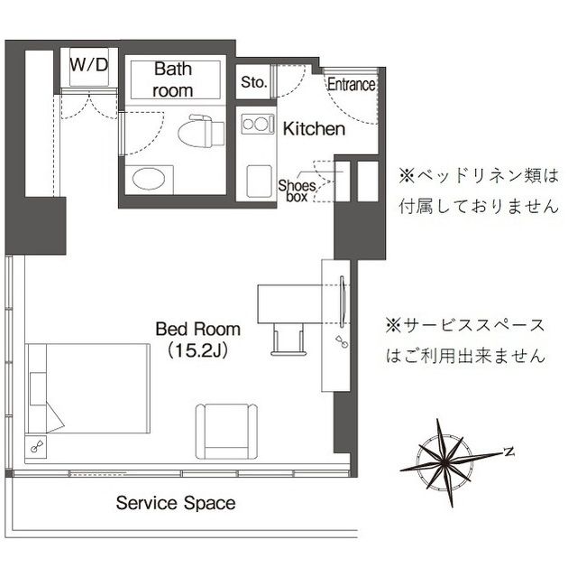 ウエリスアーバン品川タワーの間取り