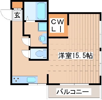 明石市西明石西町のマンションの間取り