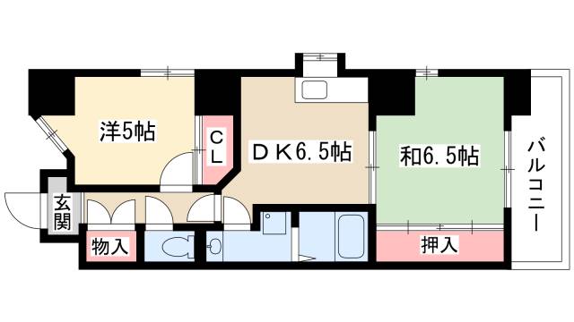 第5泰水堂ビルの間取り