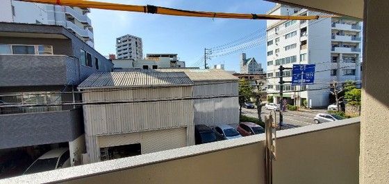 【広島市中区舟入川口町のマンションの眺望】