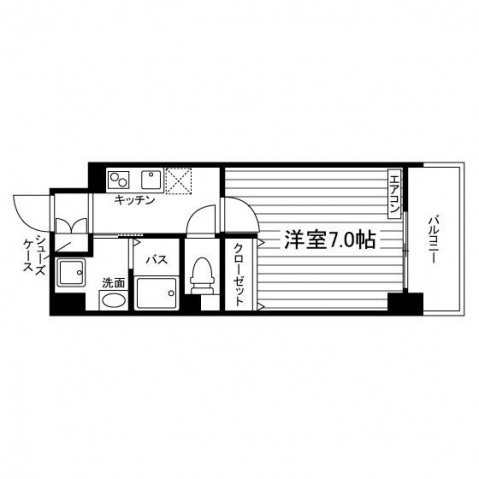 ミルディエス五十人町の間取り