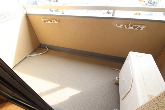 バルコニー　※別部屋の写真です