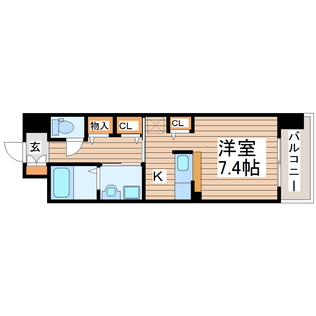 イリーデ・ヴィオラの間取り