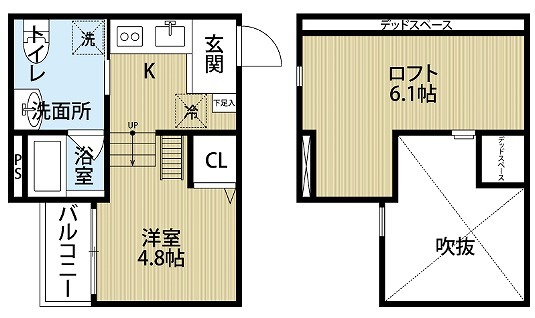 ＰＡＬＥＴＴＥの間取り