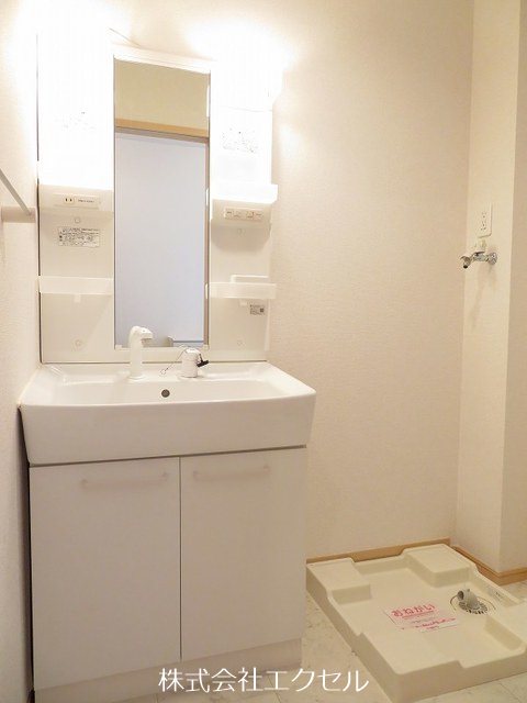 洗面設備　独立洗面台です。