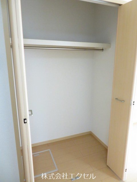収納　クローゼット完備です。