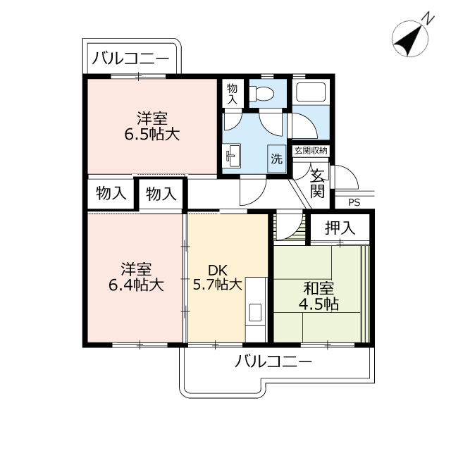 ＵＲ金鶏の間取り