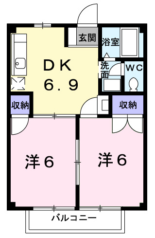 リュミエールの間取り